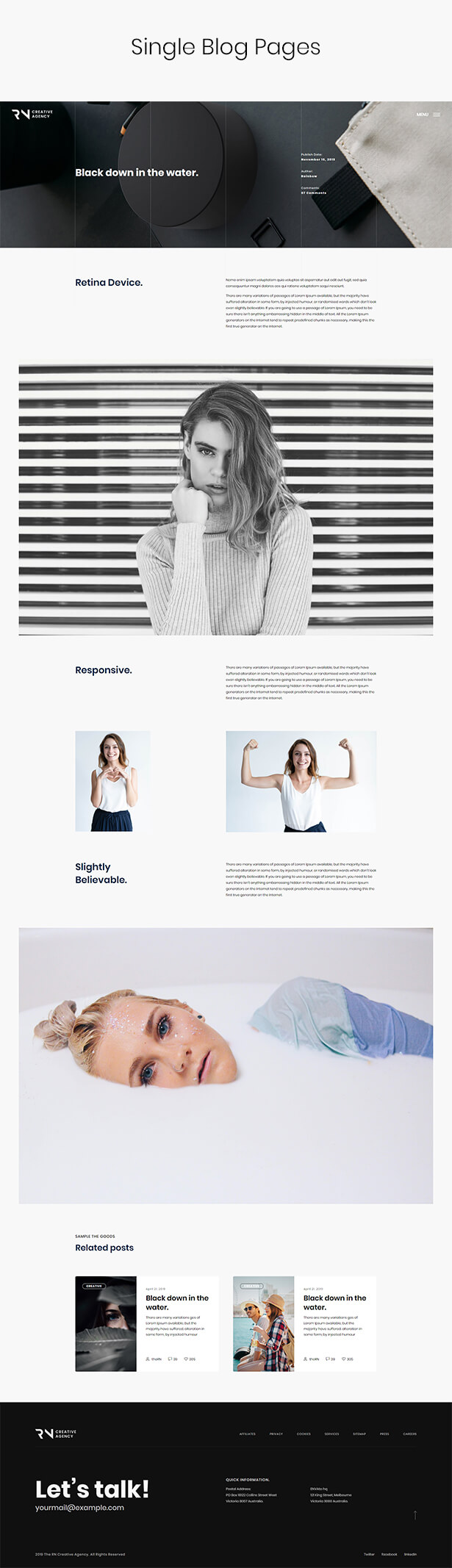 TheRN - Gatsby Creative Agency & Blog Template - 9